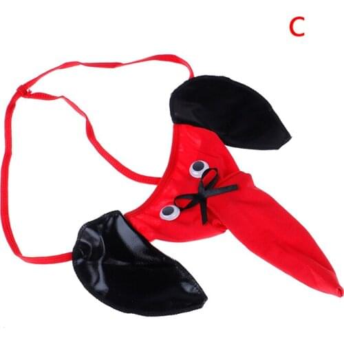Elastic Mens Sexy G-strings Thongs Elephant Bulge Pouch Men T Back Erotic Lingerie Underwear Male Bulge Pouch Thong