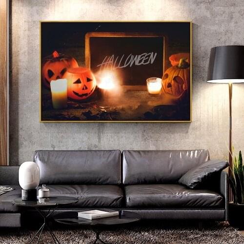 Forbeauty Oil Canvas Painting -halloween_party_For Home Decoration Wall Art
