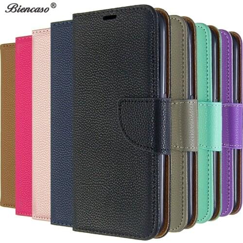Litchi Solid Color Card Slot Wallet Flip Cases For Samsung Galaxy A42 5G A21S A11 A21 A31 A41 A51 A71 S20FE S20 Lite Cover Funda