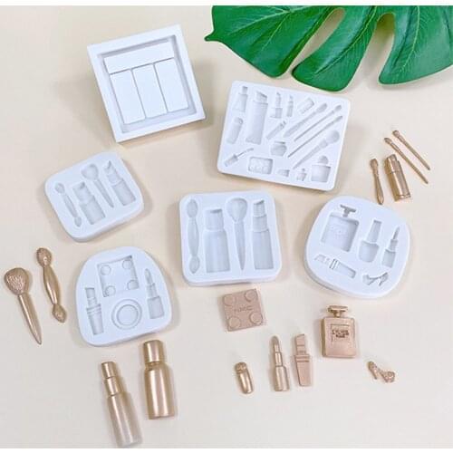 Cosmetic Series Styling Silicone Mold Fondant Cake Decoration Mould Sugarcraft Chocolate Baking Tool For Cakes Gumpaste Form