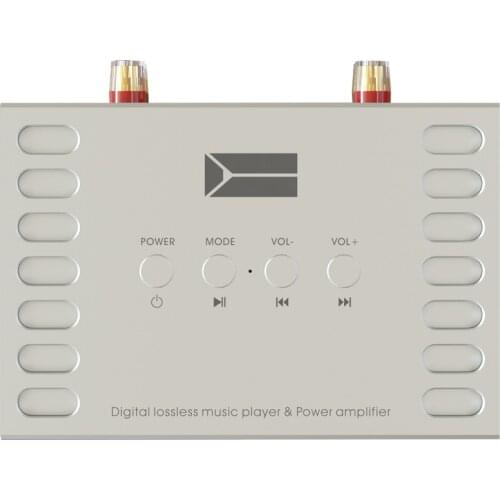 Portable power amplifier fever-level headphone amplifier 2.0, Output power: 60W+60W/2Ω, Frequency response range: 6Hz-80KHz-3db