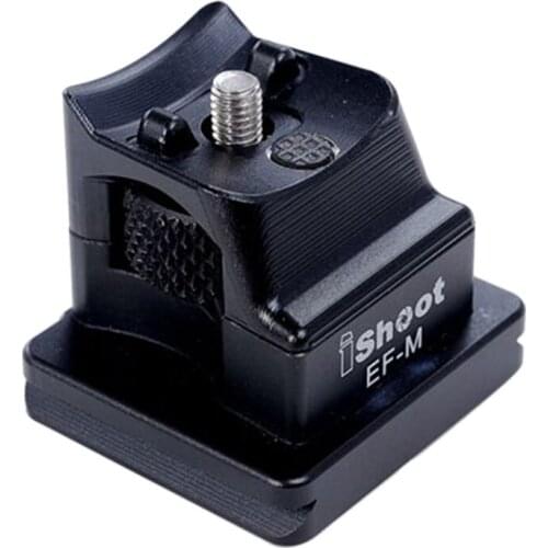 Ishoot Lens Collar Replacement Base Foot Adapter For Canon EF-EOS M Mirrorless Lens Tripod Mount Ring For Arca Swiss Compatible