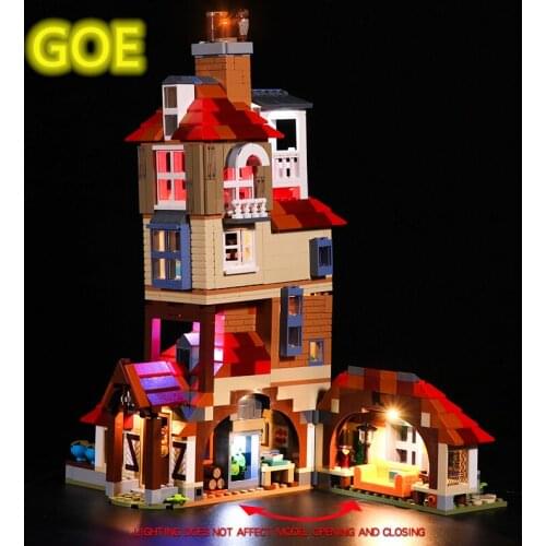 LED Light Kit For Lego 75980 Compatible With Attack on the Burrow Building Blocks Lighting Toy Set(Only LED Light Included)