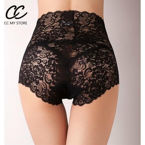 Hot Women Sexy Lace Panties Mesh Floral Lingerie Sexy Hollow Out Underwear Female Seamless Comfortable Briefs Woman Panties