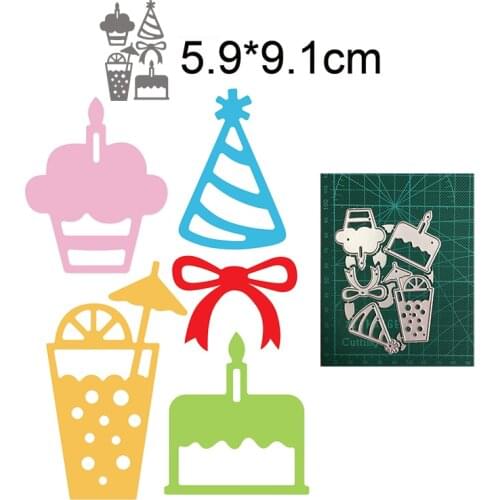 New Christmas Gifts Metal Cutting Dies Cutout Stencils Die Cut for DIY Scrapbooking Album Paper Card Embossing