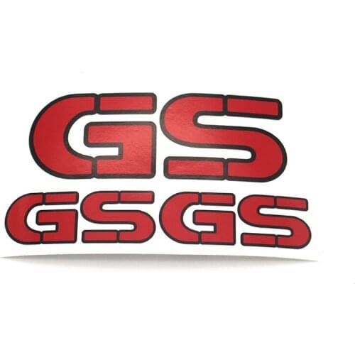 MOTORCYCLE HELMET WHITE OR BLACK VINYL STICKER FIT ALL BMW GS