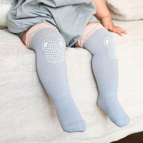 Kids Baby Girl Socks 0-36 Months Toddler Baby Cotton Mesh Breathable Socks Newborn Infant Knee High Baby Girls Long Socks