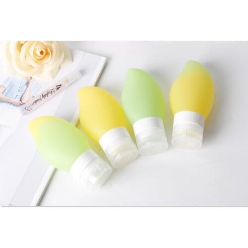 Travel Silicone Squeezable Empty Lotion Soap Shampoo Makeup Bottle Tube 48ml