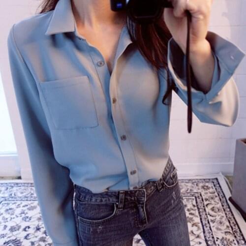 Fun Orange Office Blouses