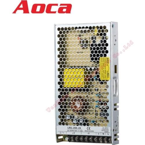 Switching Power Supply,DC 12V 16.5A LED Power Supply 24V Led Transformer 200W for Led Strip Lights, CCTV,Radio, Computer