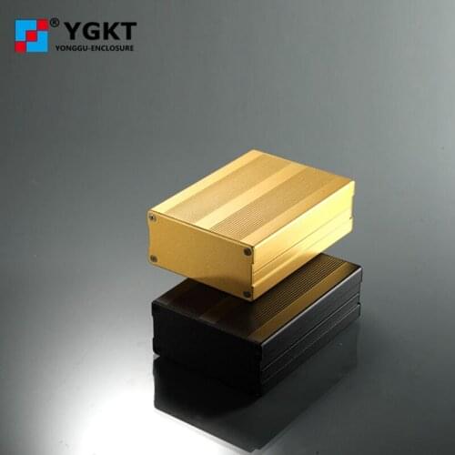 Speaker box housing for instrument Industrial aluminum enclosure shielding vehicle terminal extrusion boxes 76*35*90mm