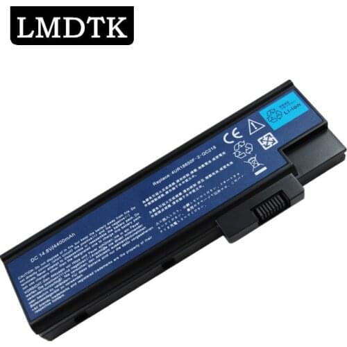 LMDTK New 8cells laptop battery FOR Aspire 3660 9400 9410 5601 Series LC.BTP01.014 BTP-BCA14UR18650F-2-QC218 free shipping