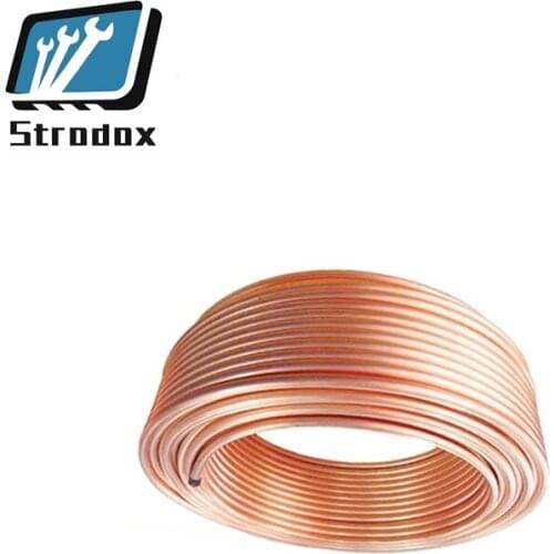Copper Coil Pure Copper Pipe Custom Divider Hollow Copper Coil Oxygen-free Copper High Purity Hollow Inductor 1mm 10mm 1m 5mm