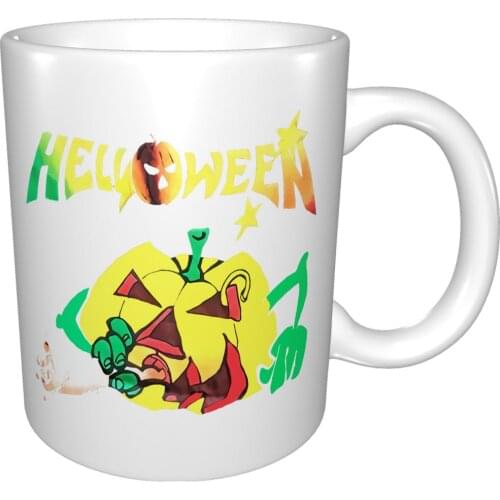 New Helloween Band Black Av285 Mug Coffee Cup Coffee Mug Great Stray Dogs Porcelain Tableware ChildrenS Plastic Mug