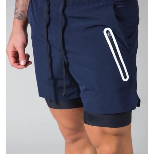 New Muscle Brothers Running Shorts sports casual outdoor loose multi-pocket double-decker gym pants