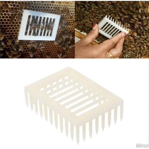 Plastic Queen Marker Cage Clip Bee Catcher Beekeeper Beekeeping Tools Equipment-W110