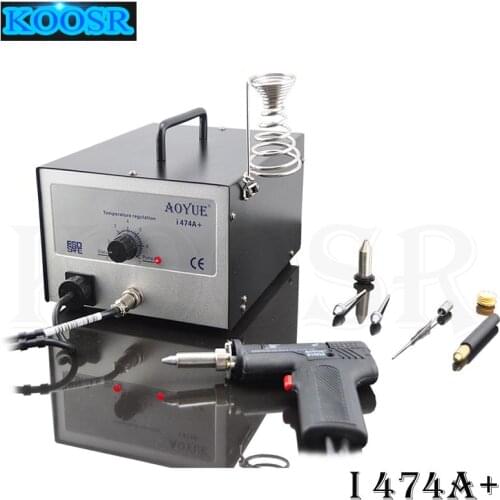 Desoldering Station AOYUE 474A+ Electric Suction Gun Automatic Suction Device Tin Removal Tool Powerful Air Pump