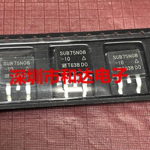 SUB75N08-10 TO-263 20V 5A