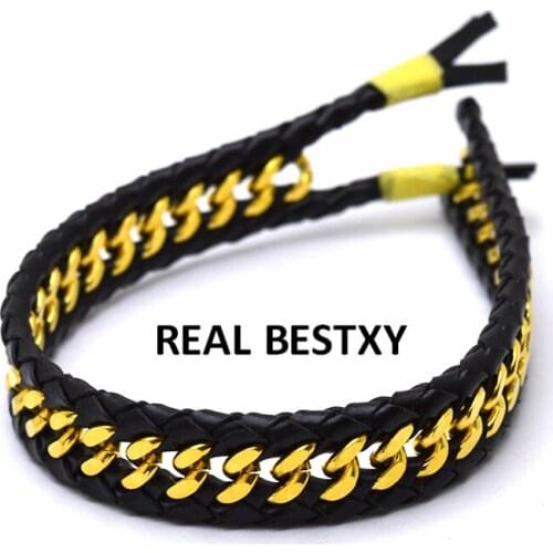 2pcs/lot approx:14mm*4mm*20cm/pc steel wire leather cords for bracelets making diy stainless steel leather cords for jewelry