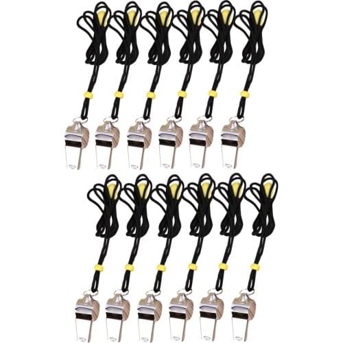 4pcs Stainless Steel Whistle Referee Sport Rugby Party Training School Football Basketball Cheer silbato Survival Whistle Silver