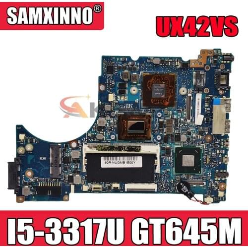 Akemy UX42VS Laptop motherboard for ASUS UX42VS UX42V original mainboard 2GB-RAM I5-3317U GT645M