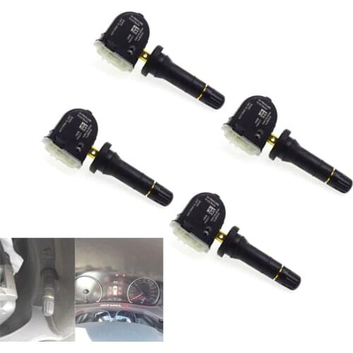 4 piece 433MHZ Tire Pressure Sensor TPMS For 2017-2019 GREAT WALL WEY VV5 VV6 VV7 P8 HAVAL F5 F7 F7X H7L H2s H4 H6 3641100XKR02A