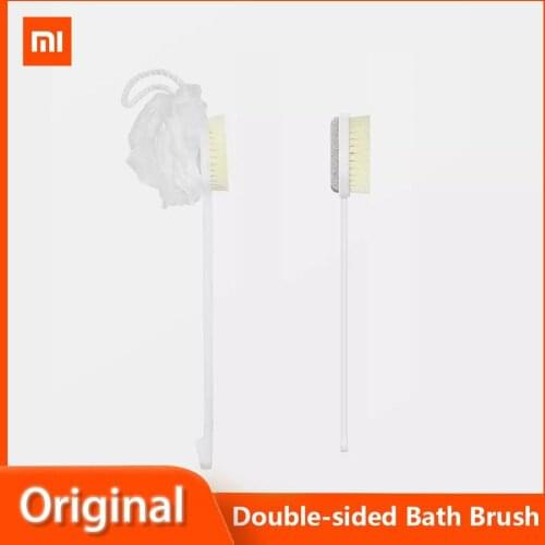 Xiaomi Qualitell Double-sided Bath Brush Pumice Exfoliation Skin-friendly Bristles Two Options Household Bath Brush