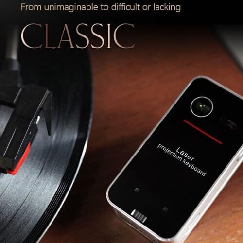 KB560S USB Portable Laser Projection Wireless Bluetooth Virtual Keyboard With the Function of Mouse and Gesture For Various Use