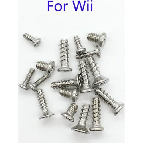 30Sets Compatible replacement screw set For Nintendo Wii Replacement Cross Screw Set Screws