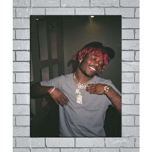 Lil UZI Vert Hip Hop Music Star Light Canvas Custom Poster 24x36 27x40 inch Home Decor N606
