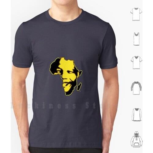Nelson Mandela 2 T Shirt DIY Cotton Big Size S-6xl Africa Anc Mandela Peace Apartheid Liberty Hero Revolution Peacemaker