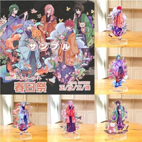Anime SK8 the Infinity SK EIGHT Acrylic Stand Model Plate Desktop Decor MIYA REKI Langa JOE Cherry Blossom Boy Girl Cosplay Gift