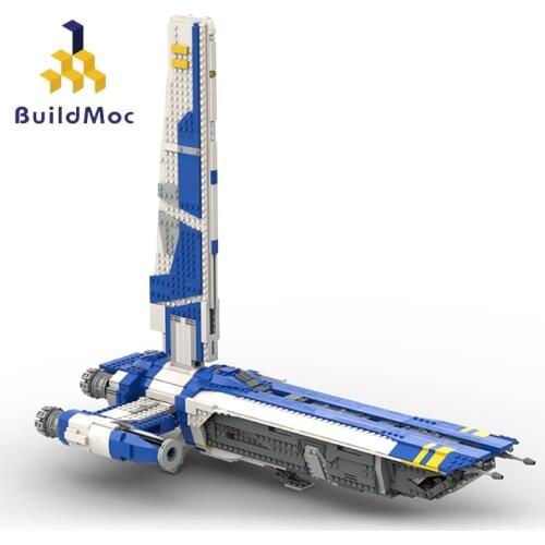 Buildmoc Star Movie Republic Spaceship Stinger Mantis Fallen Order Hero Ship Aerospace Fold Aircraft Building Blocks Toys Gifts