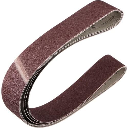 Uxcell 3pcs 2-inch X 48-inch Sanding Belt Sand Belts for Belt Sander Surface Smoothing Removing Smaller Imperfections