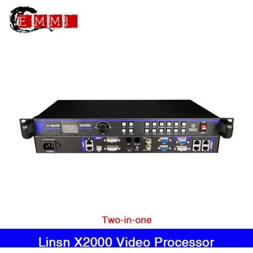 Linsn X2000 Easy video processor operation Easy video processor operation Suitable output 2.3 million pixels for large screens