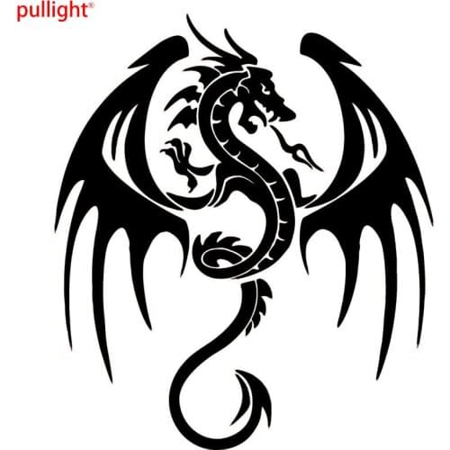 14*16CM Ancient Animal Dragon Stylish Car Accessories Vinyl Decals Cool Graphics Motorcycle SUVs Bumper Car Window Car Stickers