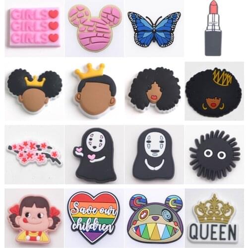 1 PCS Shoe Charms BLM Designer Justice for Breonna Taylor Accessories Croc Charms JIBZ for Bracelet and Decorations