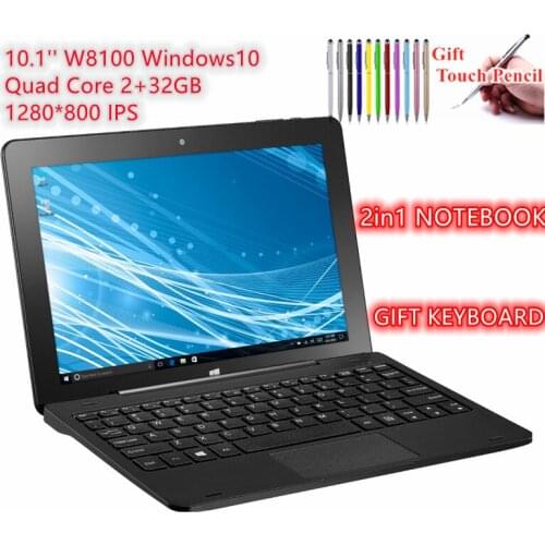 10.1'' IPS Ultra Slim Windows10 Tablet PC A8811 Quad core With Pin Docking keyboard 1280*800 4GB+64GB HDMI-compatible 32-bit OS