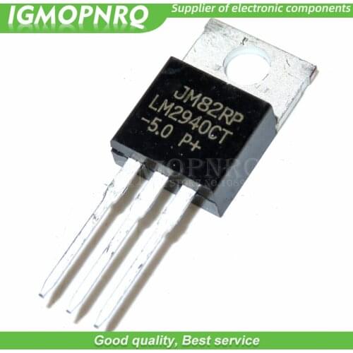 10PCS LM2940CT-5.0 LM2940CT-5 TO220 TO-220 LM2940- new original