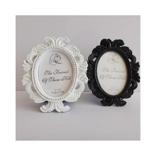 200pcs/Lot+Victorian Style White&Black Baroque Picture/Photo Frame Place Card Holder Wedding&Bridal Shower Favors+FREE SHIPPING