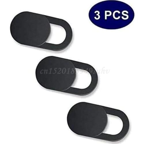 3pcs Camera Cover Slide Webcam Extensive Compatibility Protect Privacy