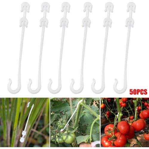 50 Pcs Agricultural Ear Hook Farming Tomatoes Greenhouse Clamp Fruit Vegetable Fix D1