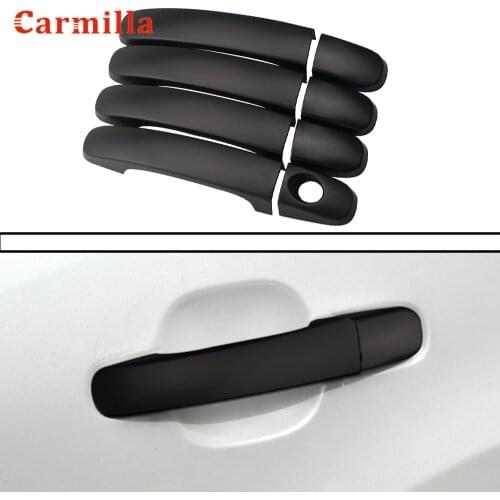 Car Door Handle Protector Cover Doors Handle Covers Accessories Fit for Ford Everest Ranger Wildtrak T6 T7 2017 2016 2018 2019