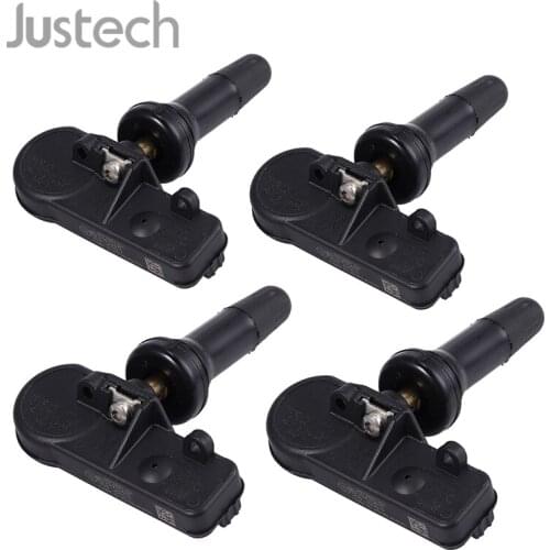 Justech 4 Pcs 315MHz TPMS Tire Pressure Monitoring Sensors For Chevrolet Chevy Cadillac Buick GMC 25920615 Sensor