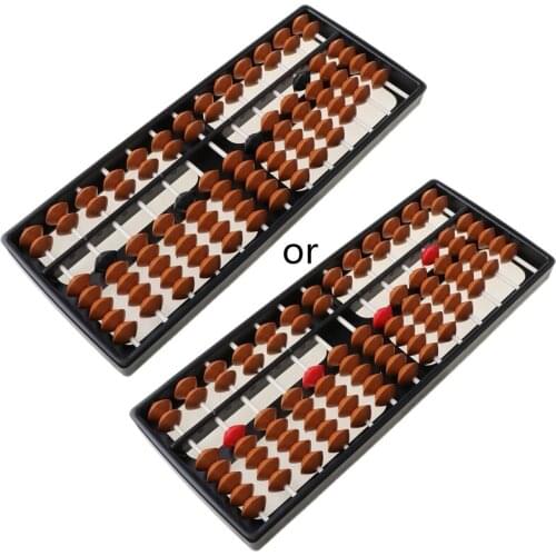 Plastic Abacus Arithmetic Soroban 13 Digits Kids Maths Calculating Tool Toys