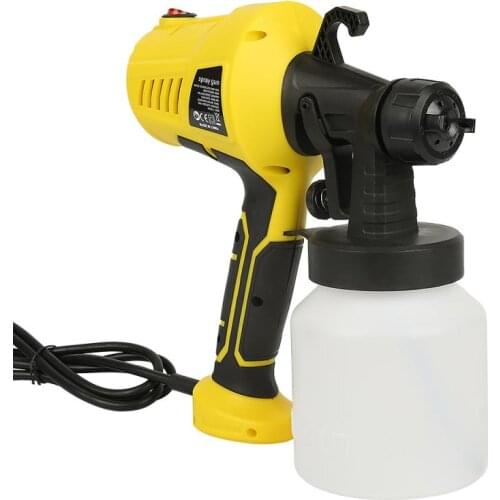 400W Electric Handheld Spray Gun HVLP 800ML Car Paint Sprayers Home Decorating Airbrush Flow Control Easy Spraying And Clean