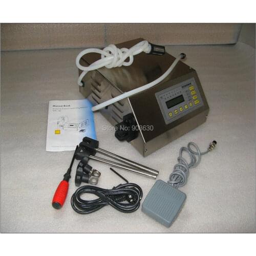 GFK-160 5-3000ML Manual Digital Control Pump Drink Water Liquid Filling Machine Bottle Filling Machine Mini Juice Milk filler