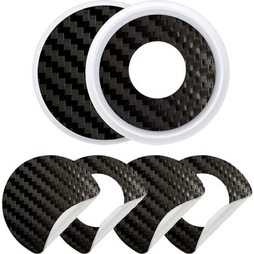 2 PCS Anti-scratch Carbon Fiber FilmFor AirTag Film Key Finder Protective Films For Airtags Locator Tracker Touch Screen Protect