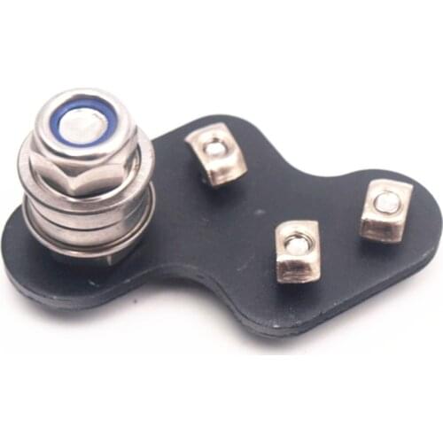 Funssor CR-10/Tornado clone 3D printer parts aluminum Y Axis belt tensioner kit aluminum alloy 3mm thick