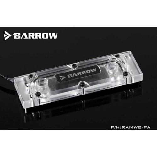 Barrow PC water cooling RAM water cooler memory sink water block for cooler building RAMWBT-PA
